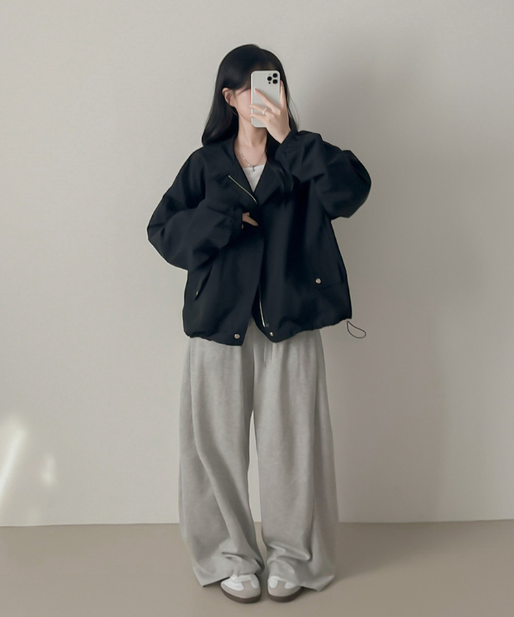 ハイブレインウィンドブレーカー BLACK