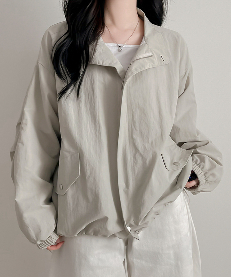 ハイブレインウィンドブレーカー LIGHT GRAY