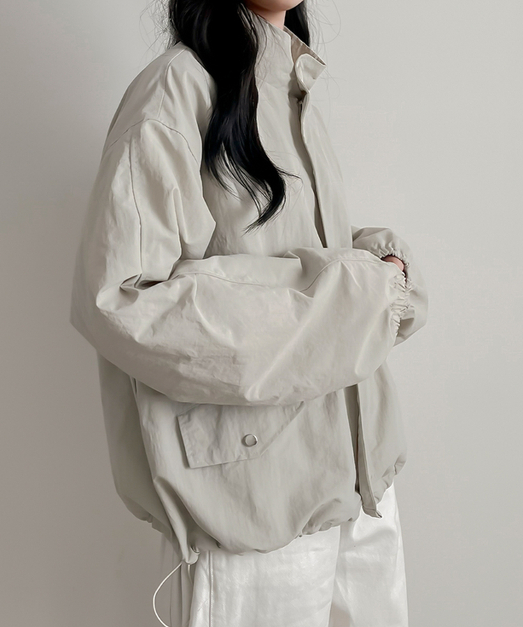 ハイブレインウィンドブレーカー LIGHT GRAY