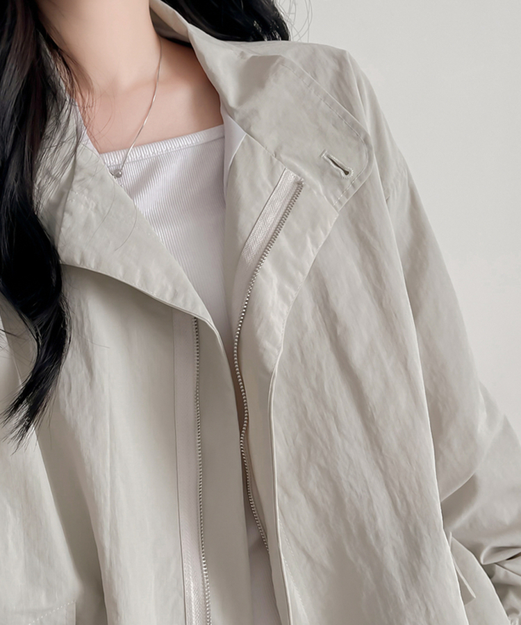 ハイブレインウィンドブレーカー LIGHT GRAY