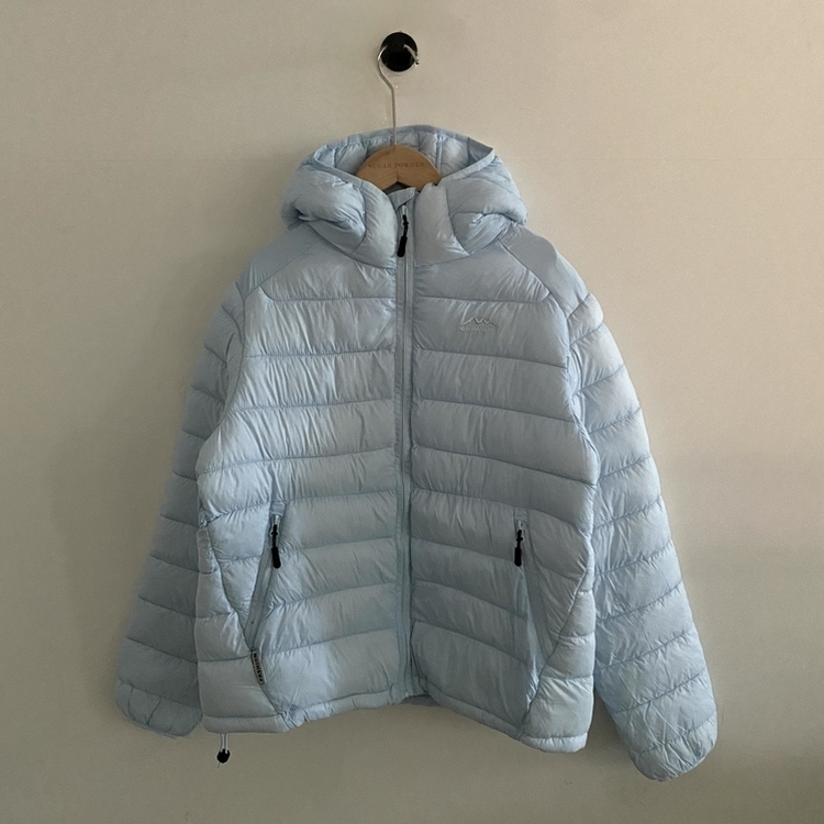 마블 후드 경량 스트링 웰론 아웃도어 숏패딩 집업점퍼