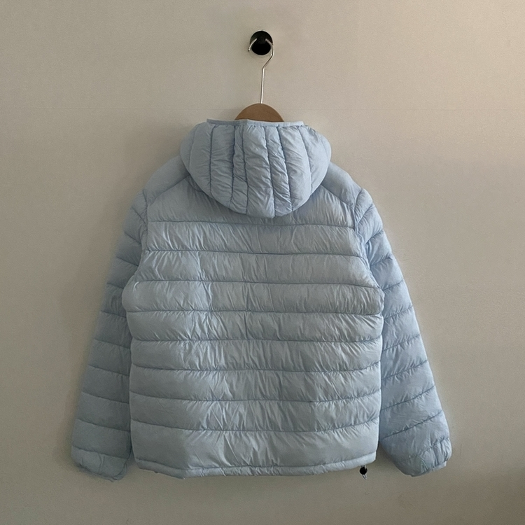 마블 후드 경량 스트링 웰론 아웃도어 숏패딩 집업점퍼