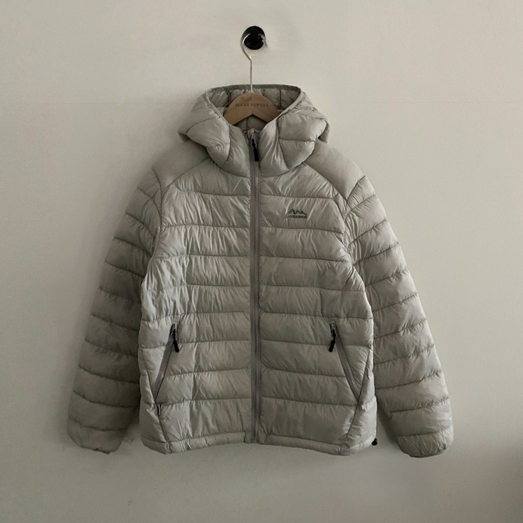 마블 후드 경량 스트링 웰론 아웃도어 숏패딩 집업점퍼