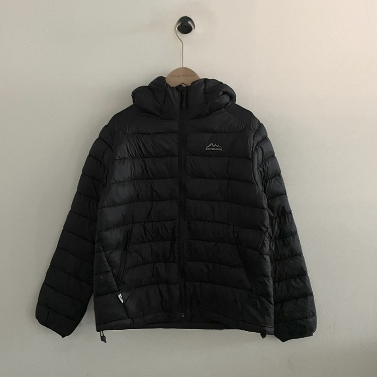 마블 후드 경량 스트링 웰론 아웃도어 숏패딩 집업점퍼