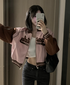 キャピタルプジップアップジャンパー PINK