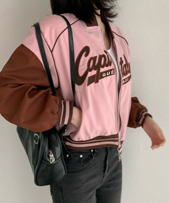 キャピタルプジップアップジャンパー PINK