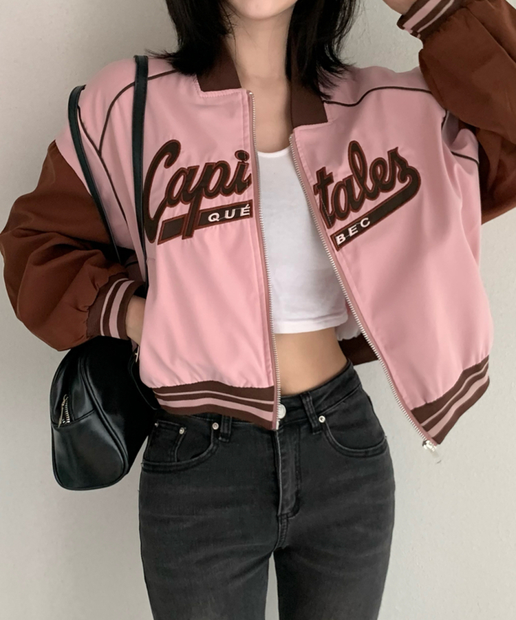 キャピタルプジップアップジャンパー PINK