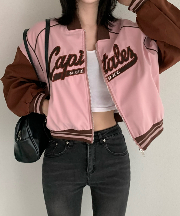 キャピタルプジップアップジャンパー PINK