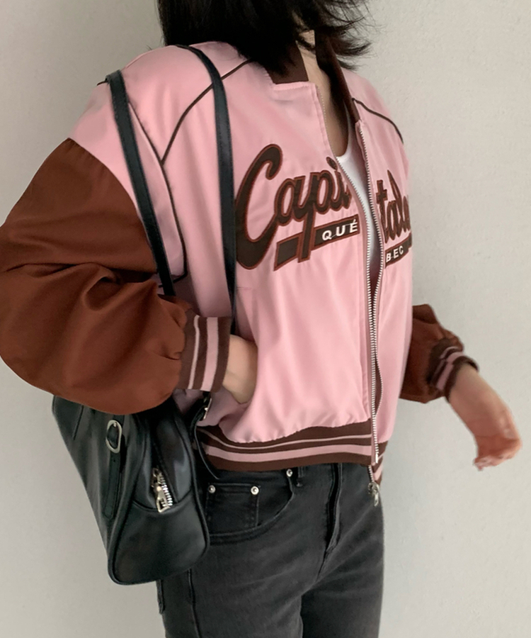 キャピタルプジップアップジャンパー PINK