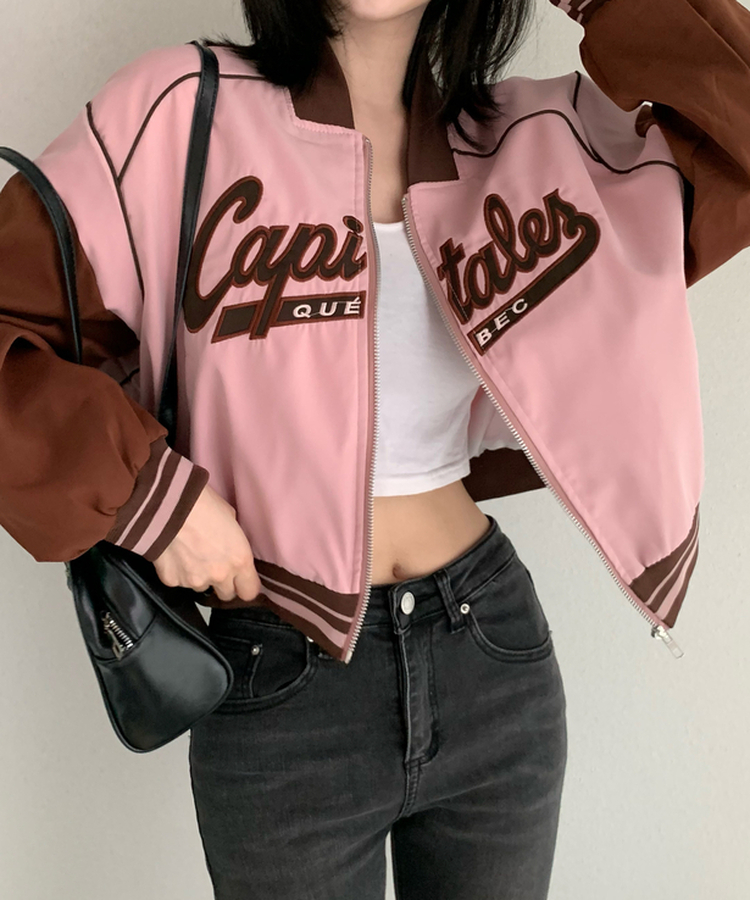 キャピタルプジップアップジャンパー PINK