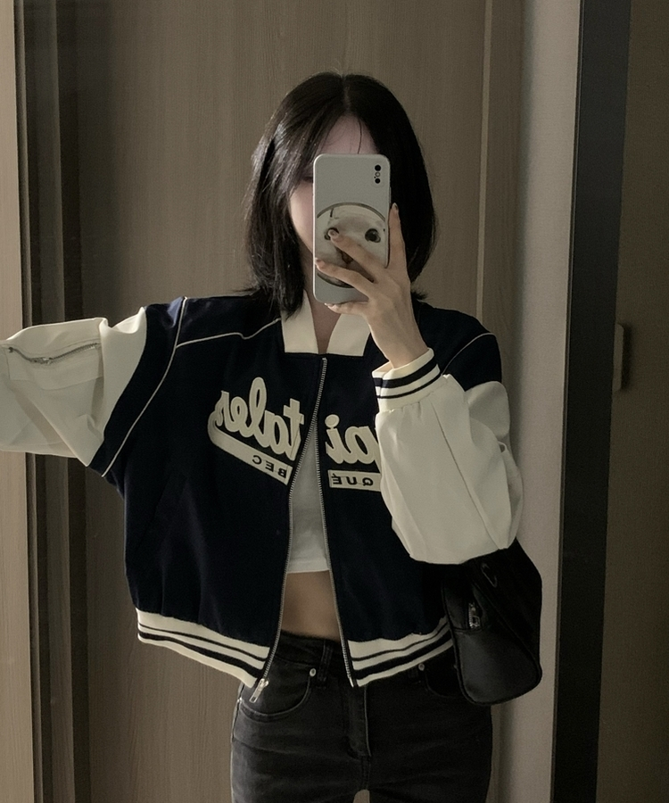 キャピタルプジップアップジャンパー NAVY