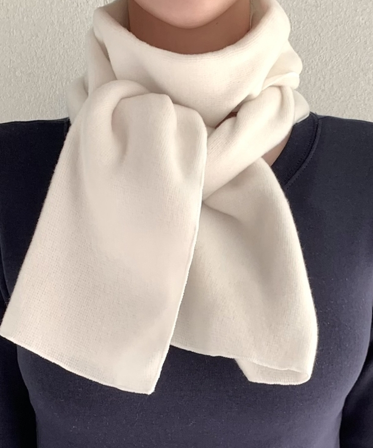 ウィンタースムージーマフラー(5color) IVORY