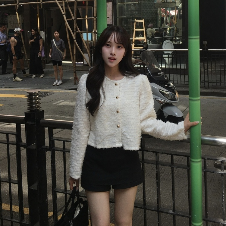 【ベルト付き】クラシックミニタイトパンツスカート BLACK