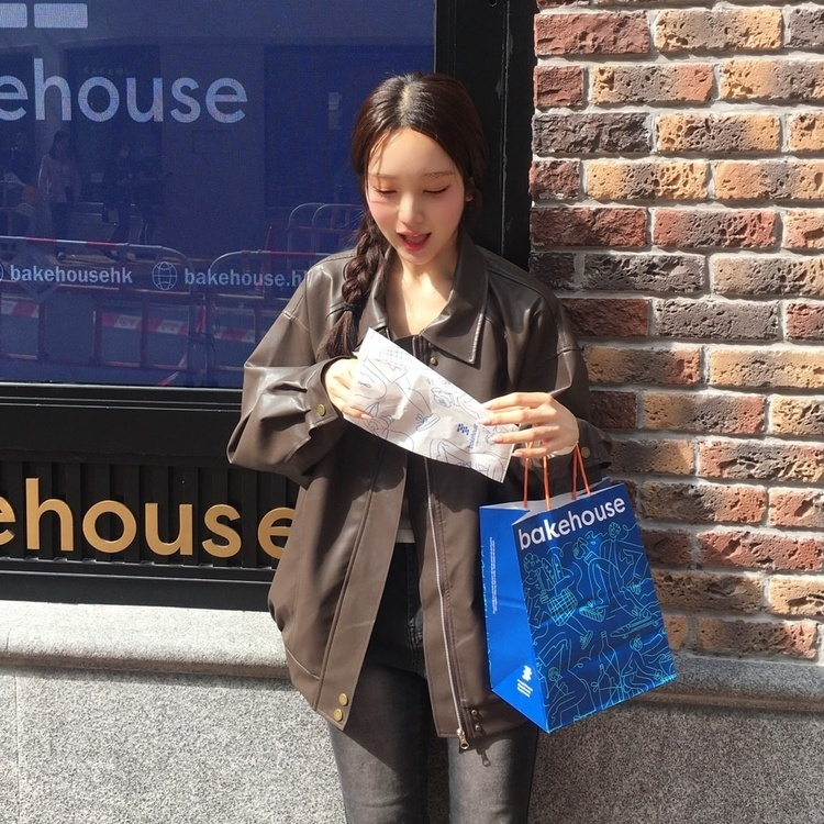 スエード調カラージャケット BROWN