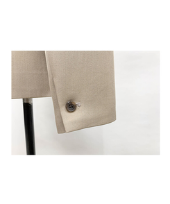 ノーカラーラインジャケット