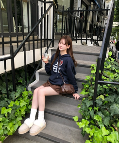 데일리 레더 숄더 크로스백 브라운