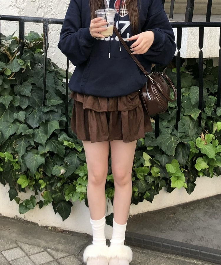 데일리 레더 숄더 크로스백 브라운