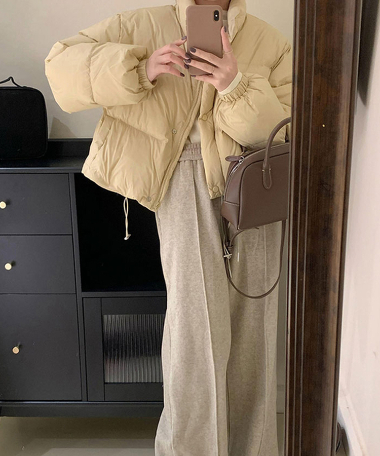 페이즐 숏 패딩