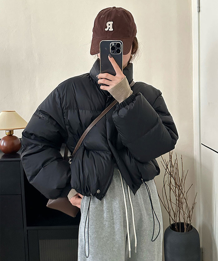 페이즐 숏 패딩