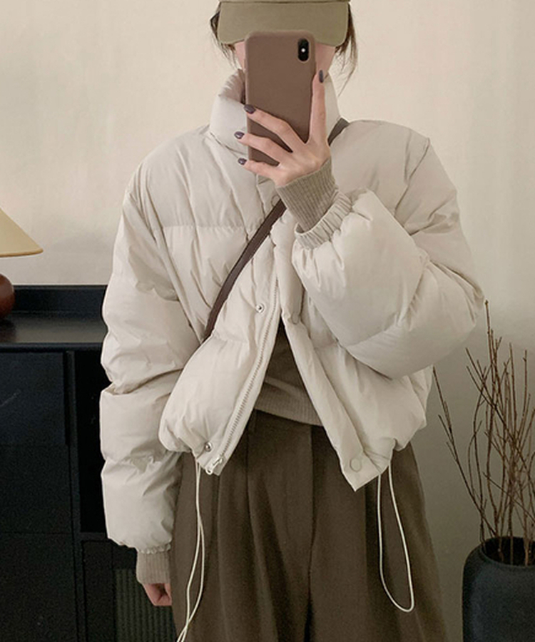 페이즐 숏 패딩