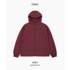 フードチェックウィンドブレーカー