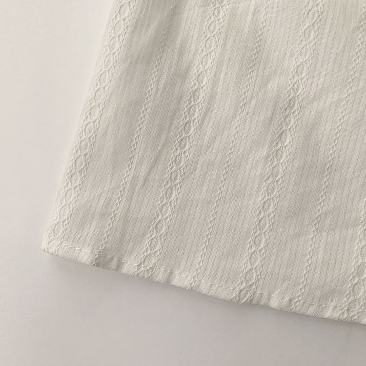 몽글 라운드 프릴 버튼 가을 긴팔 블라우스 소매 퍼프 하객룩 상의