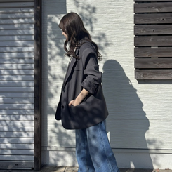 クラシックオーバーフィットジャケット CHARCOAL