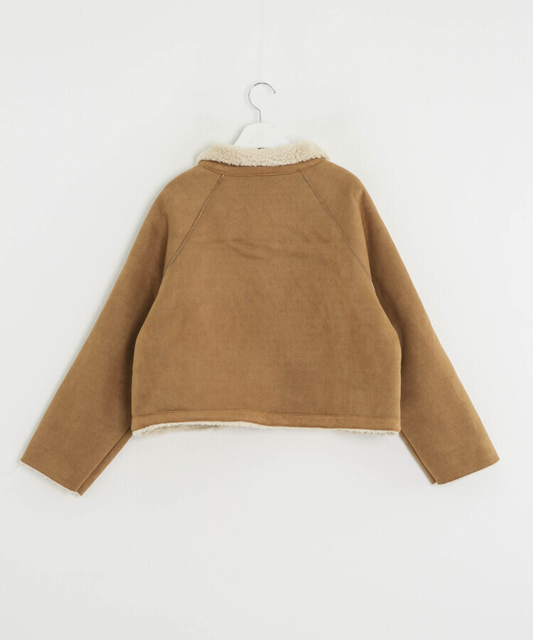 クロップボアジャケット