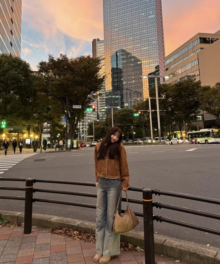 クロップボアジャケット CAMEL