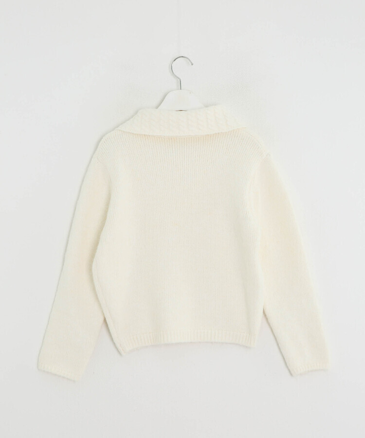 ビックカラーカーディガン