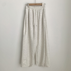 인생 트레이닝팬츠 365일 사이드핀턱 와이드 밴딩 사계절 롱팬츠