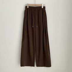 인생 트레이닝팬츠 365일 사이드핀턱 와이드 밴딩 사계절 롱팬츠