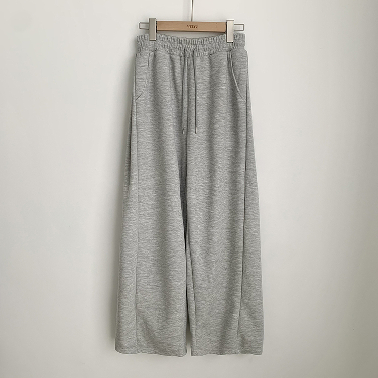 인생 트레이닝팬츠 365일 사이드핀턱 와이드 밴딩 사계절 롱팬츠