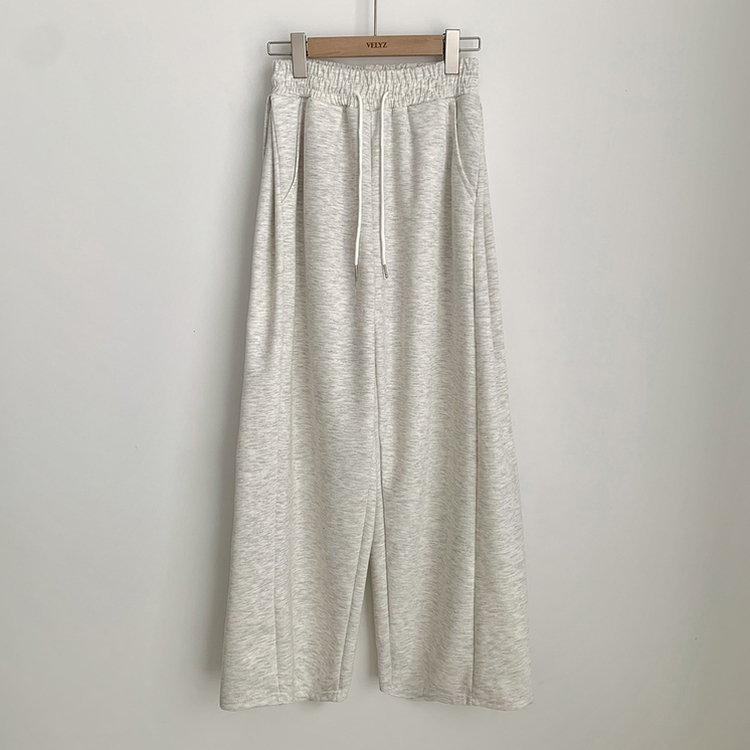 인생 트레이닝팬츠 365일 사이드핀턱 와이드 밴딩 사계절 롱팬츠