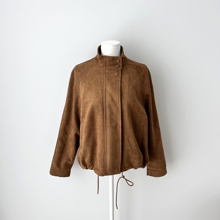 スエードストラップジャンパー