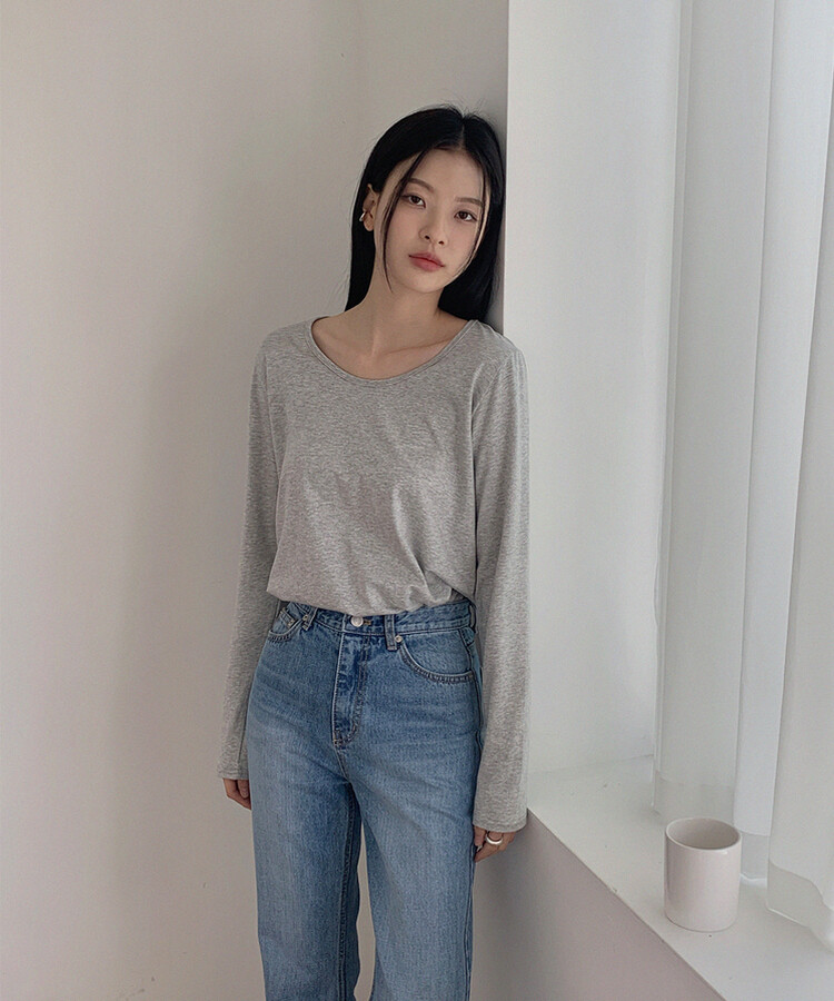 デイリーコットン半袖Ｔシャツ8色 MELANGE