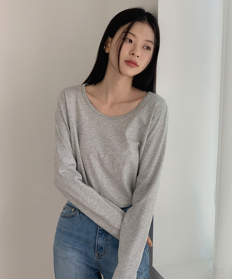 デイリーコットン半袖Ｔシャツ8色 MELANGE