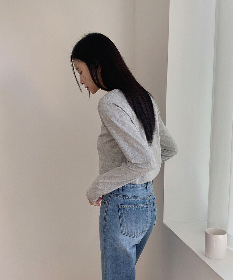 デイリーコットン半袖Ｔシャツ8色 MELANGE