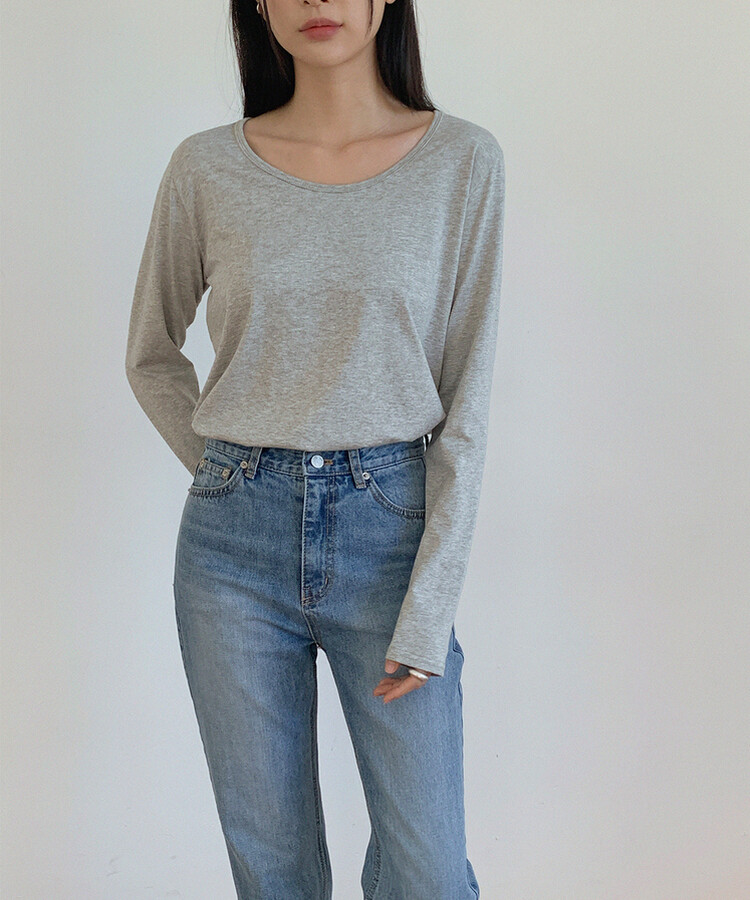 デイリーコットン半袖Ｔシャツ8色 MELANGE