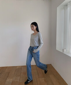 デイリーコットン半袖Ｔシャツ8色 MELANGE