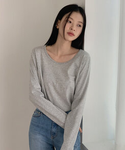 デイリーコットン半袖Ｔシャツ8色 MELANGE