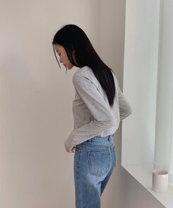 デイリーコットン半袖Ｔシャツ8色 MELANGE