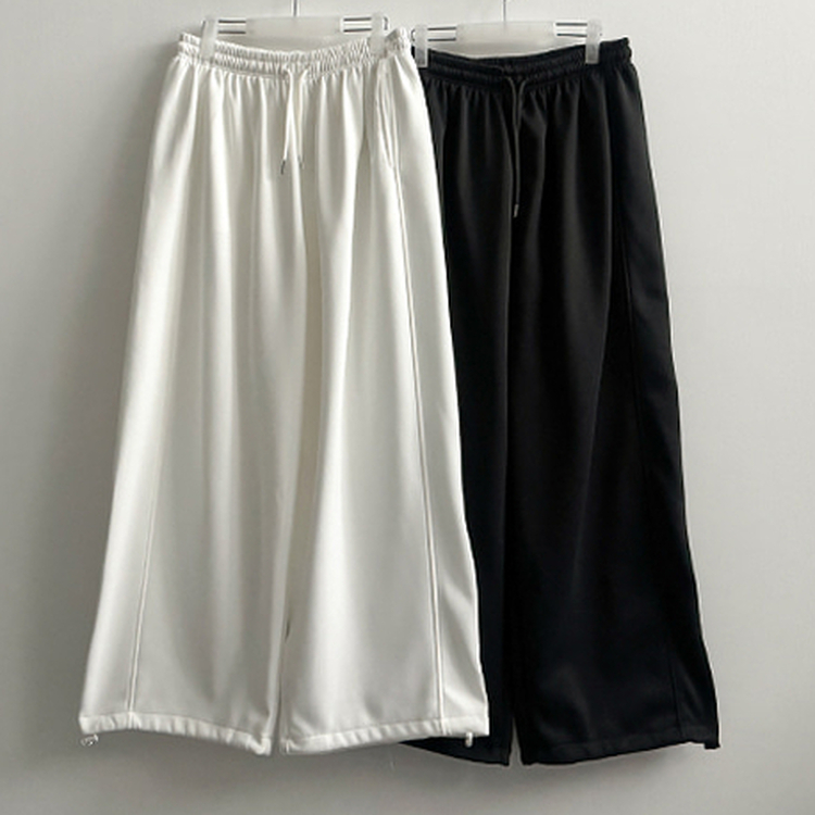 サイドスリットライントレーニングワイドパンツ(5color)