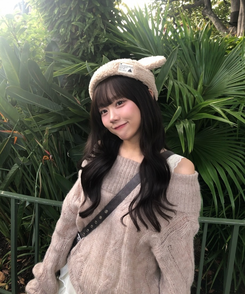 オフショルダーシースルーニット BEIGE