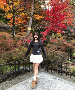 スタープリント長袖Tシャツ CHARCOAL