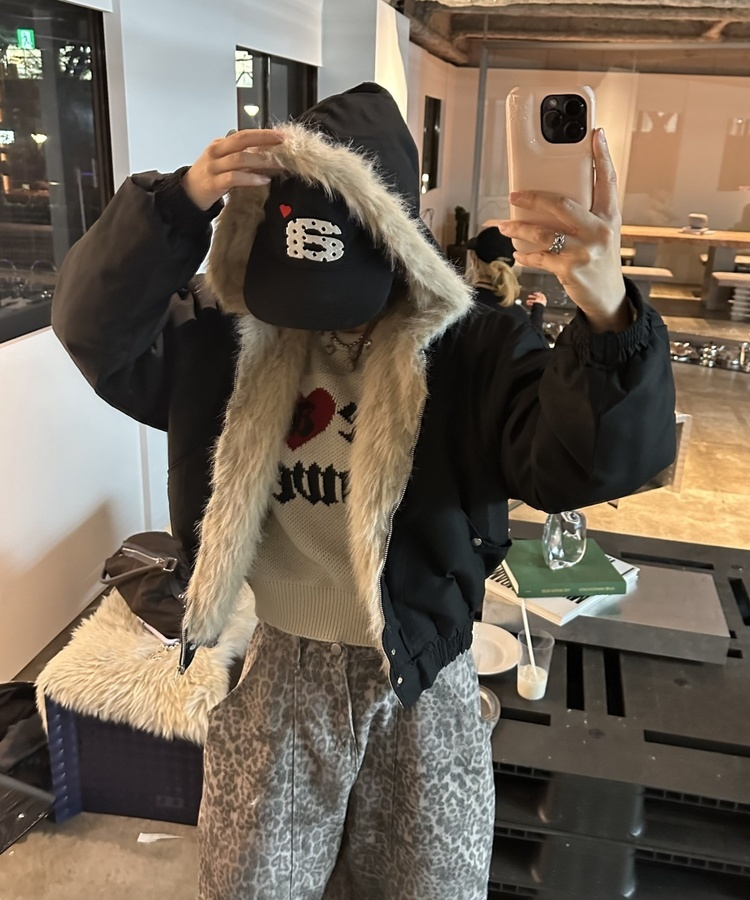 헤니 퍼 후드 항공점퍼