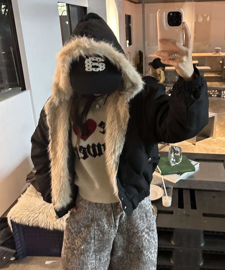 헤니 퍼 후드 항공점퍼