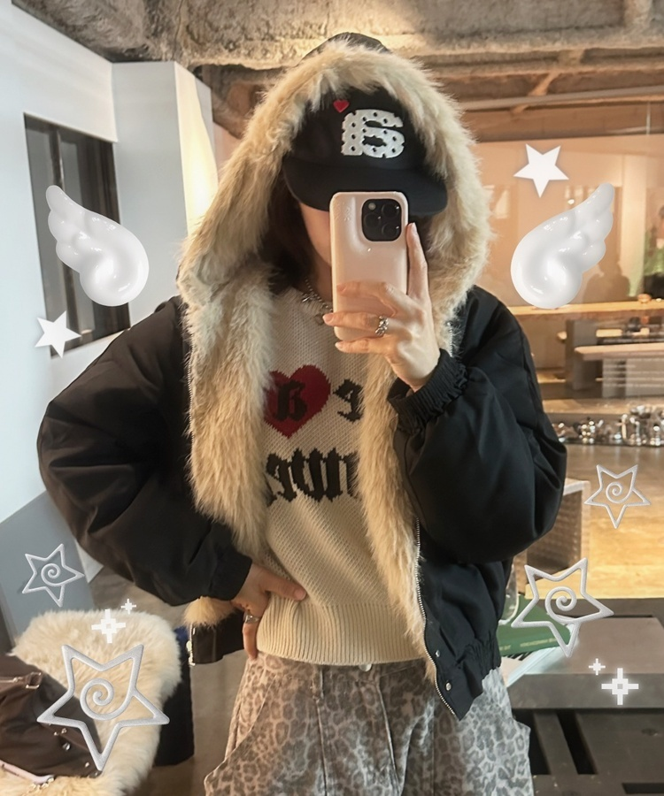 헤니 퍼 후드 항공점퍼