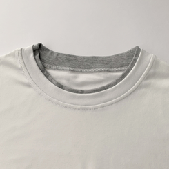 리미티드 라운드 레이어드 세미 크롭 가을 긴팔 티셔츠 겨울 데일리 옆셔링 긴팔티