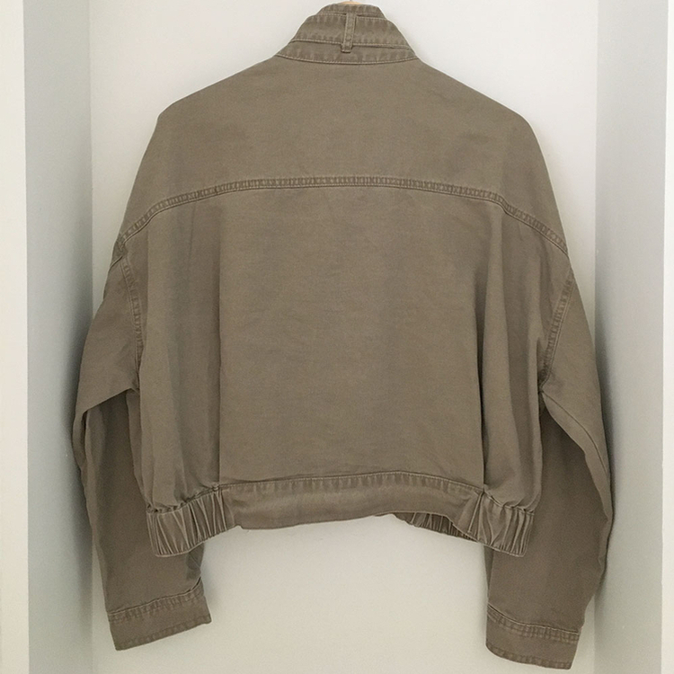 ビンテージルーズフィットジップアップ